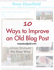 10 Ways to Improve an Old Blog Post