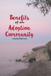 Benefits of An Adoption Community | https://www.roseclearfield.com