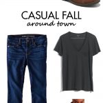 Casual Fall Outfits Inspiration - Around Town | https://www.roseclearfield.com