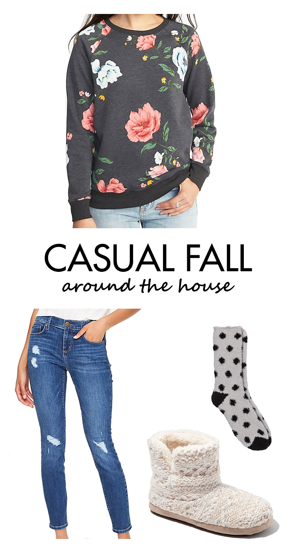 Casual Fall Outfits Inspiration - Around the House | https://www.roseclearfield.com