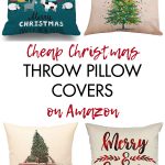 Cheap Christmas Throw Pillow Covers on Amazon