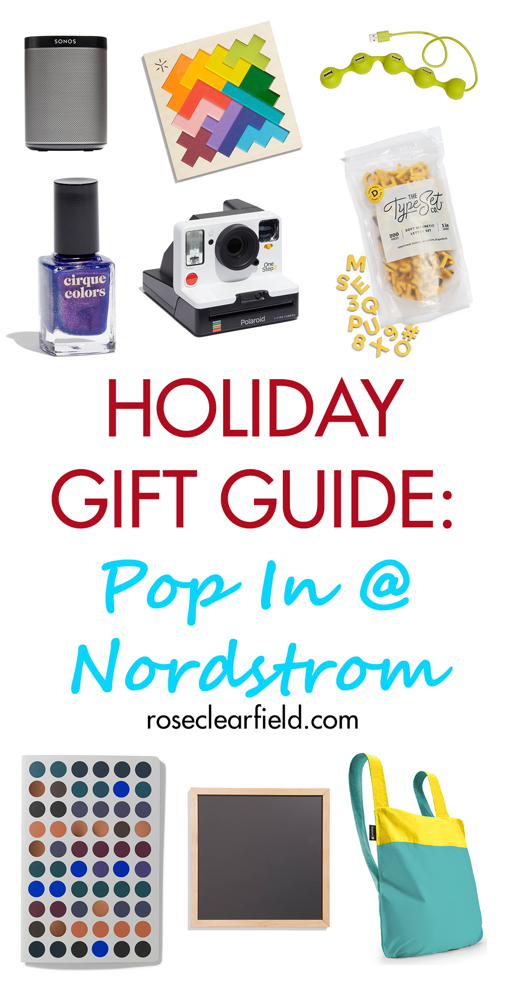 Holiday Gift Guide: Pop In@Nordstrom | https://www.roseclearfield.com