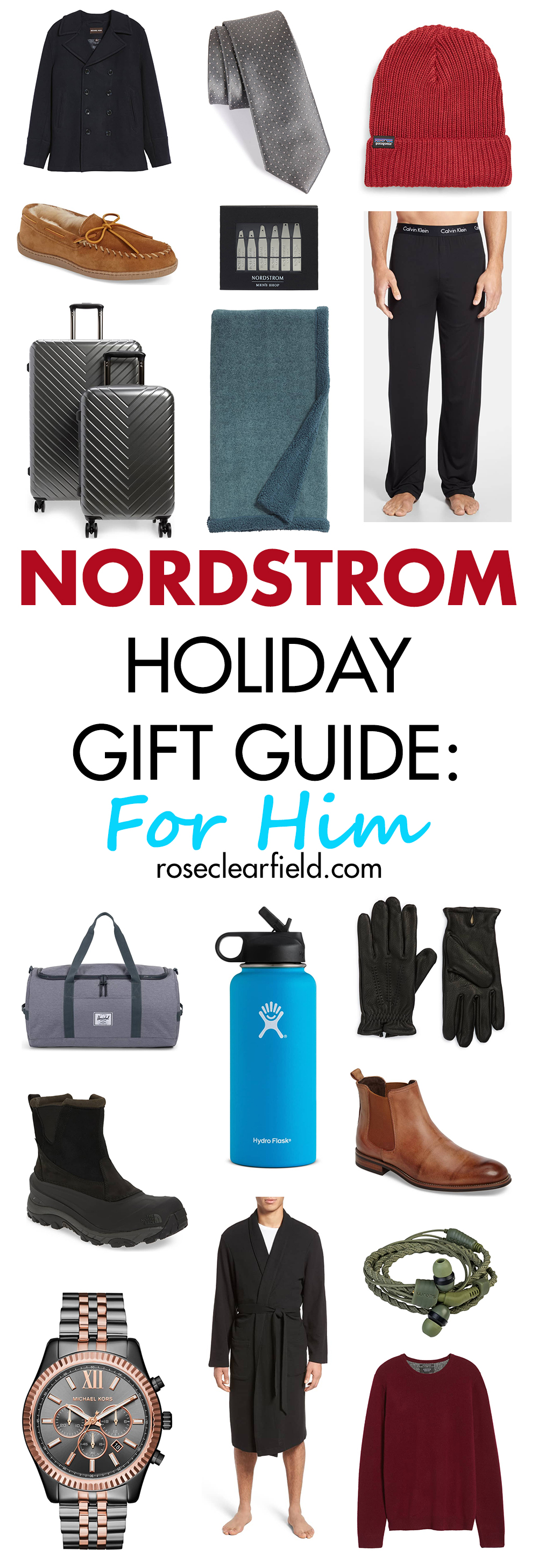 Nordstrom Holiday Gift Guide: For Him | https://www.roseclearfield.com