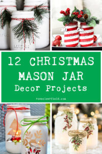 12 Christmas Mason Jar Decor Projects