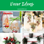 Christmas Mason Jar Decor Ideas