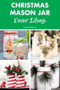 Christmas Mason Jar Decor Ideas
