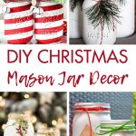 DIY Christmas Mason Jar Decor