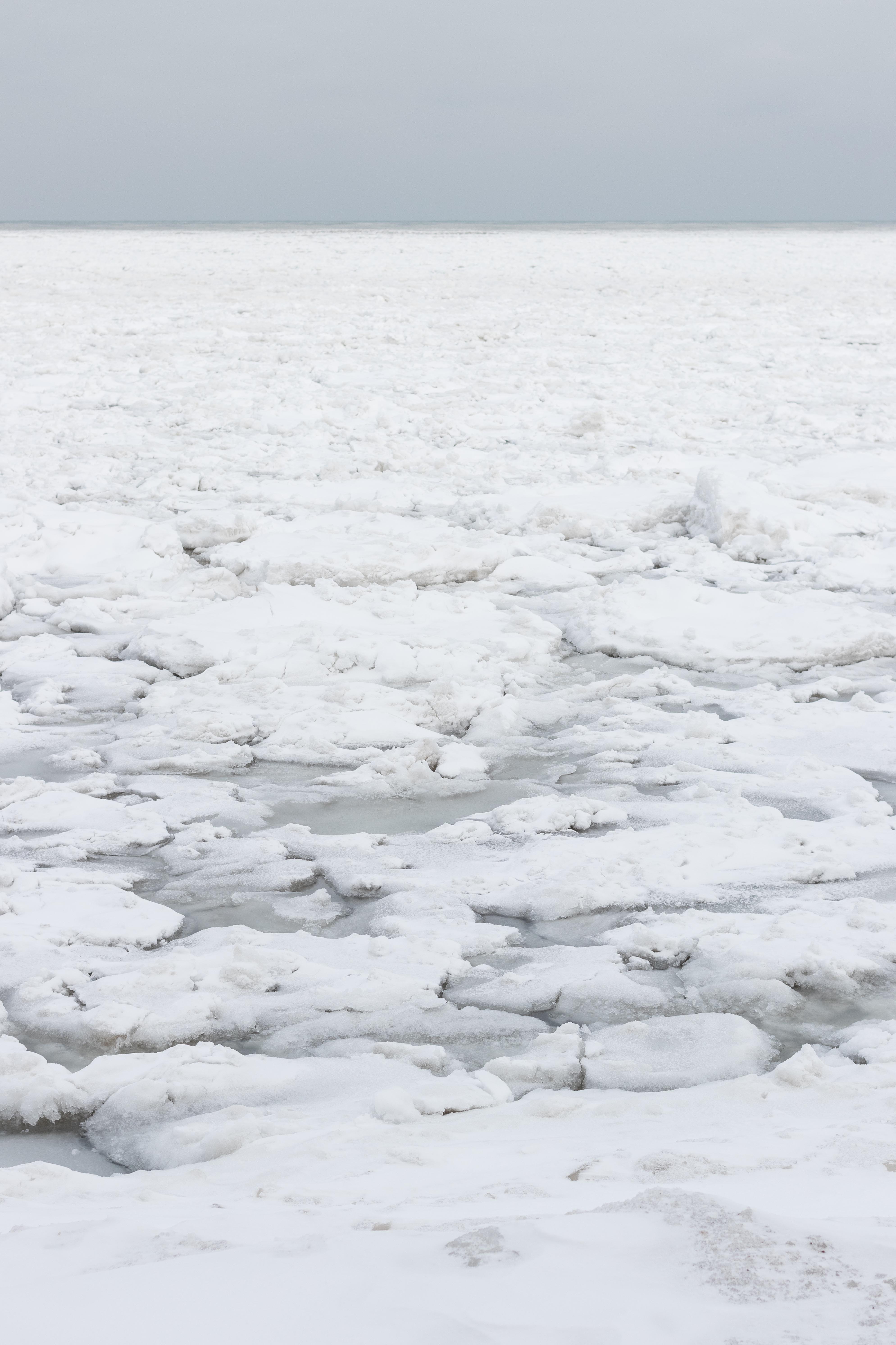 Iced Beach, Lake Michigan, Southeast WI | https://www.roseclearfield.com