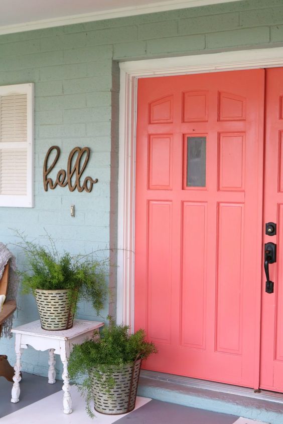 Living Coral Inspiration via Lolly Jane | https://www.roseclearfield.com