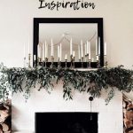 Post-Christmas Winter Mantel Inspiration