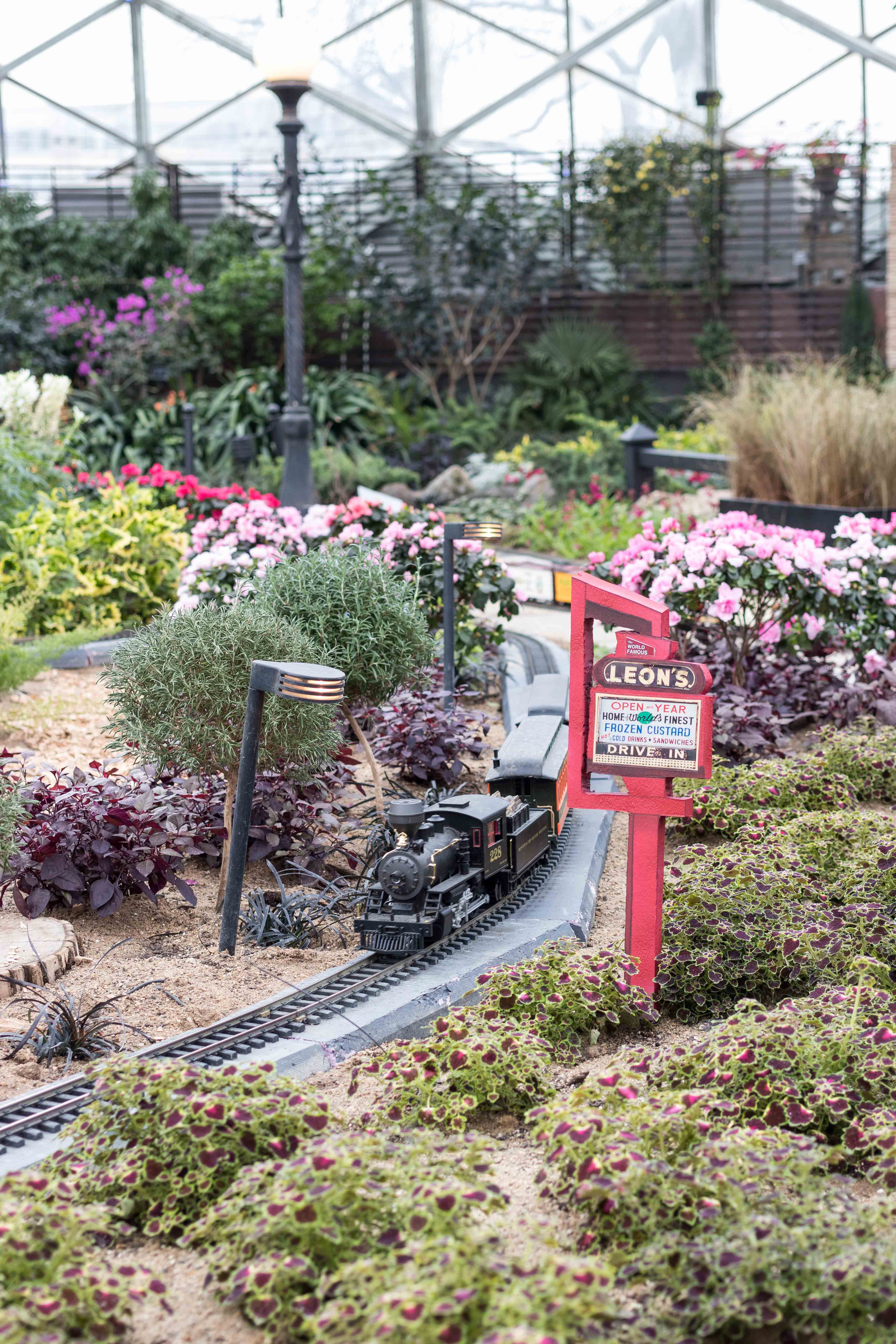 Miniature Milwaukee Garden Train Show at the Domes | https://www.roseclearfield.com