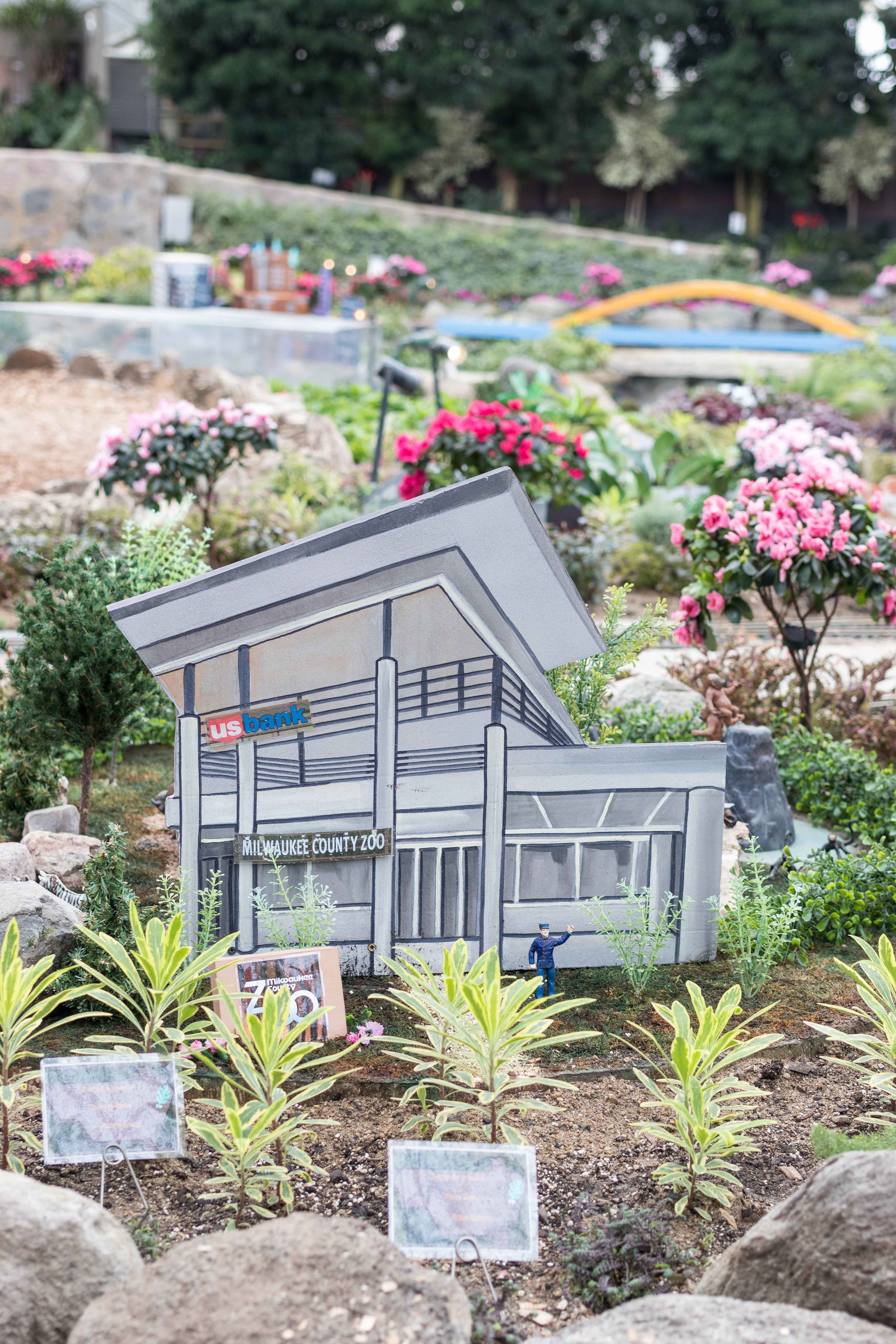 Miniature Milwaukee Garden Train Show at the Domes | https://www.roseclearfield.com