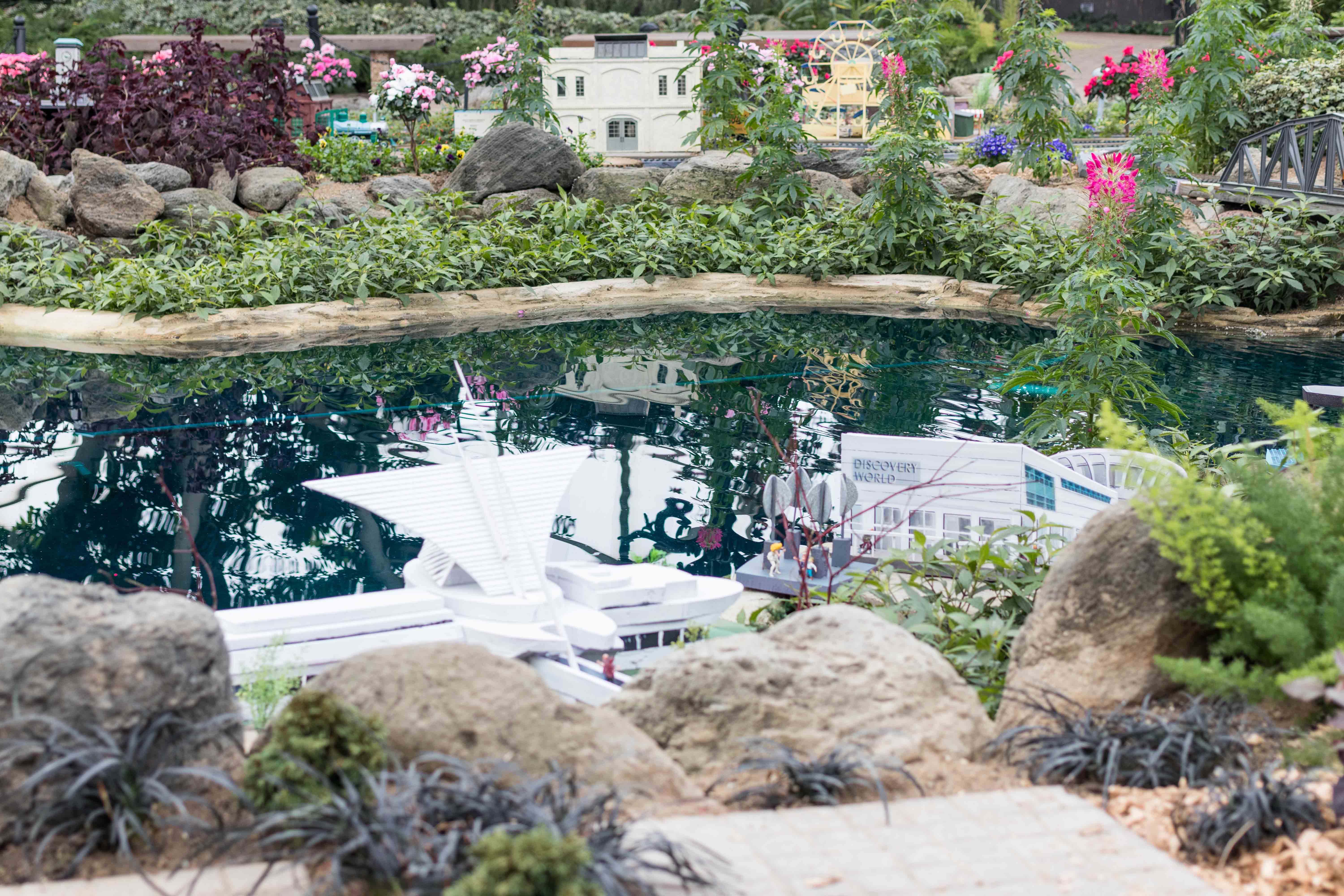 Miniature Milwaukee Garden Train Show at the Domes | https://www.roseclearfield.com