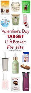 Valentine's Day Target Gift Basket: For Her | https://www.roseclearfield.com