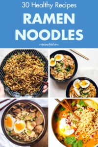 30 Healthy Recipes Ramen Noodles