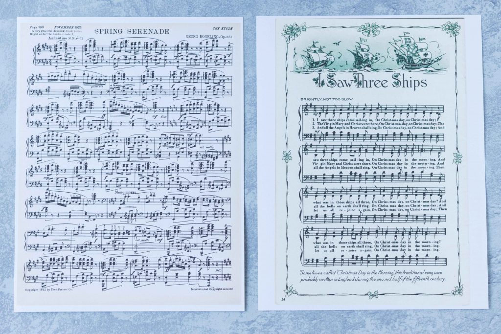Free printable vintage paper is a great way to get an antique aesthetic for your DIY projects without the work of making your own paper look old. 
