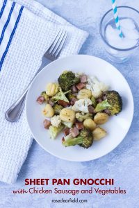 Sheet Pan Gnocchi With Chicken Sausage and Vegetables