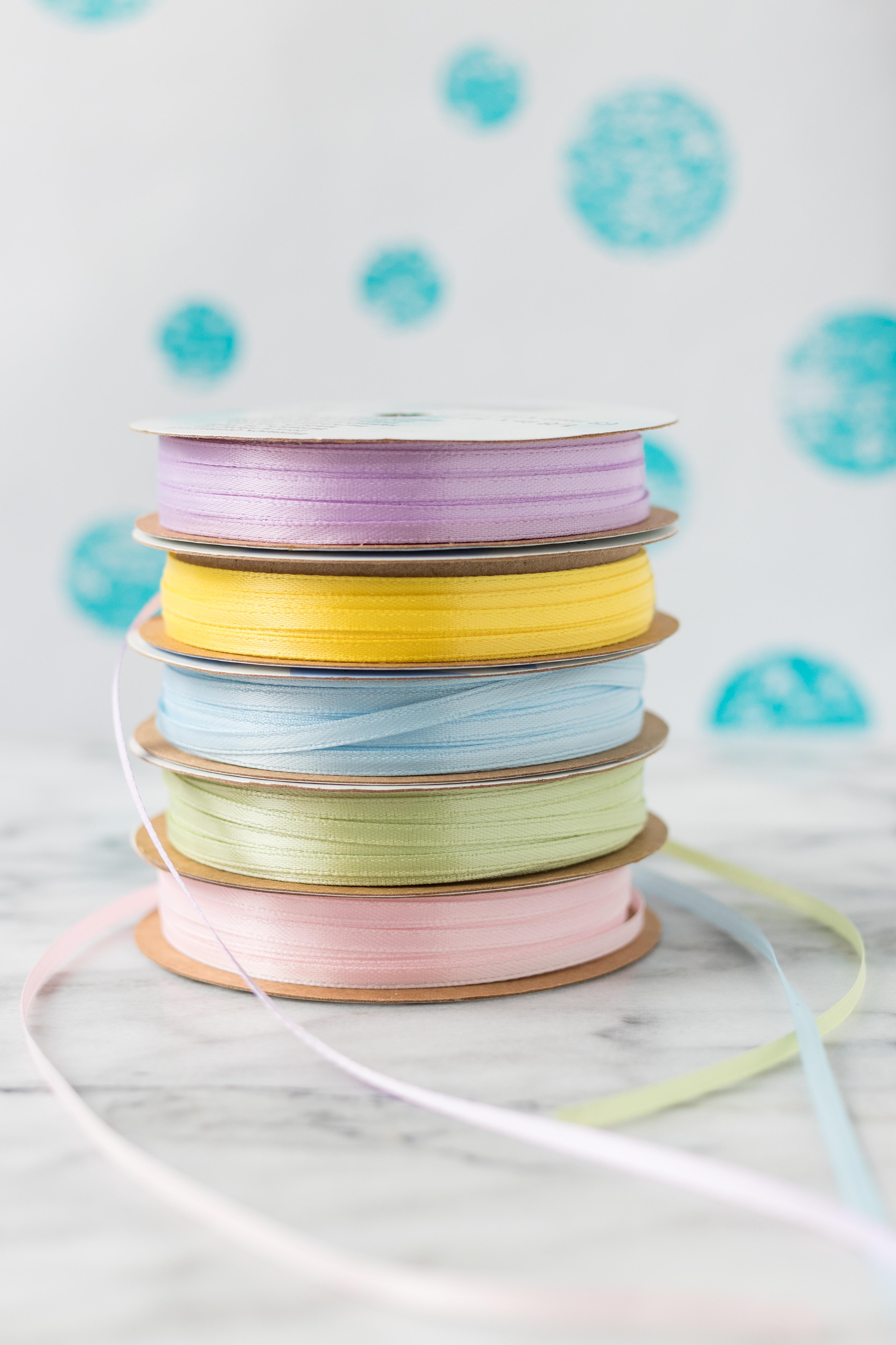 Pastel Ribbon Stack | https://www.roseclearfield.com
