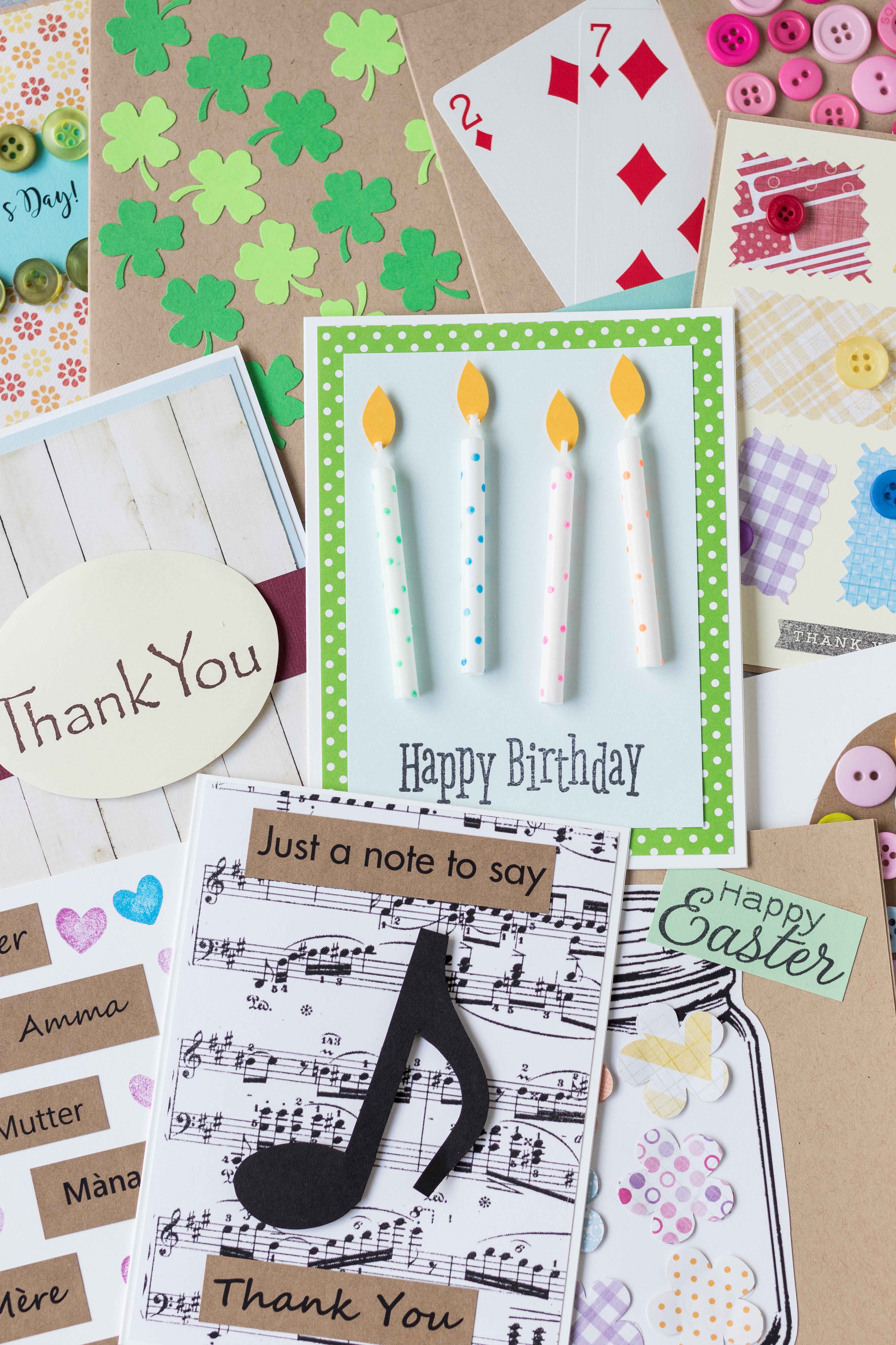 Learning to make greeting cards is simple and fun with the right tools! Learn to create professional cards to sell on Etsy or simply to give to loved ones. #greetingcardmaking #cardmakingsupplies #basiccraftsupplies | https://www.roseclearfield.com