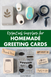 Essential Supplies for Homemade Greeting Cards