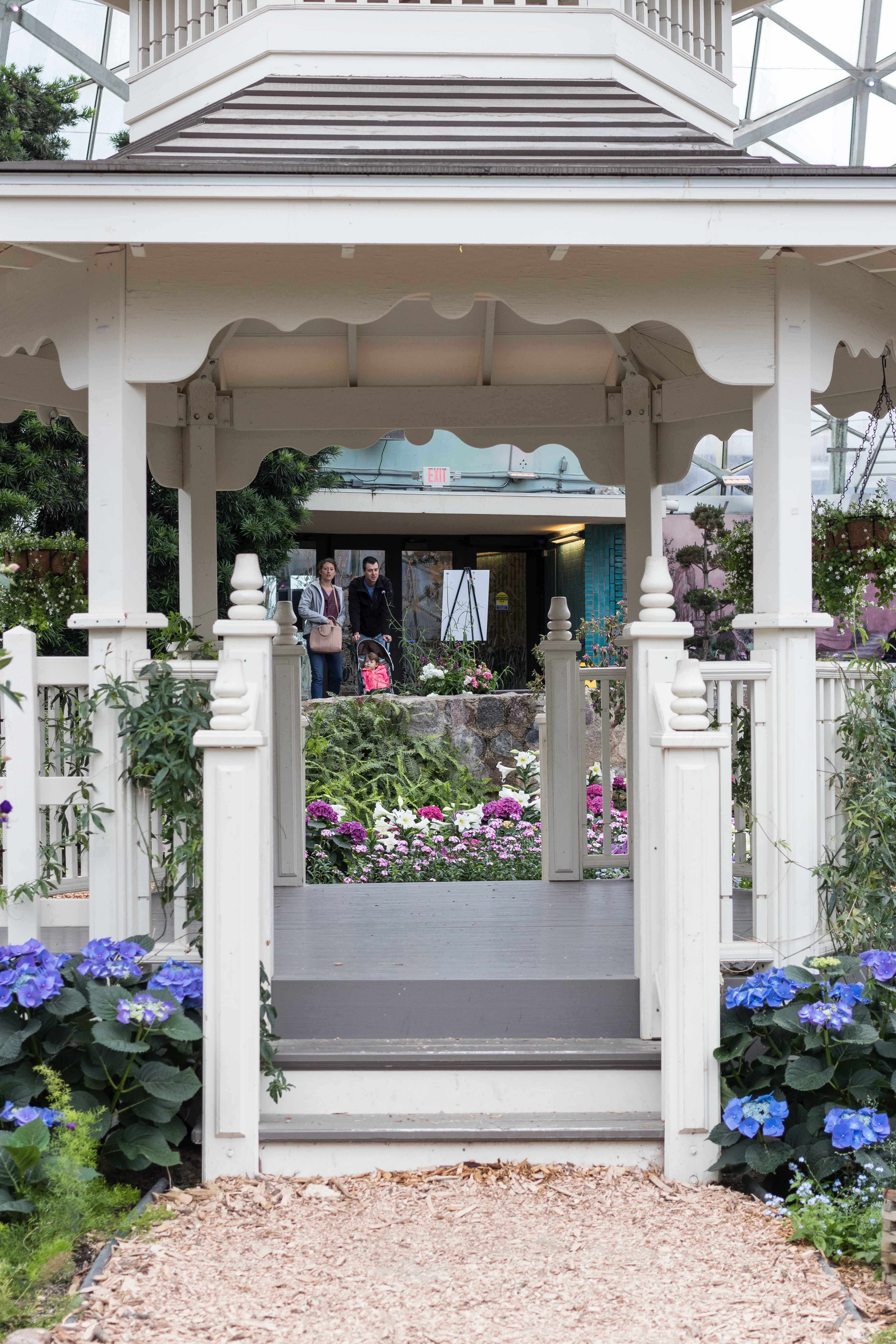 Japanese Zen Garden Spring Floral Show at the Mitchell Park Domes in Milwaukee, WI #Japanesezengarden #floralshow #MitchellParkDomes | https://www.roseclearfield.com