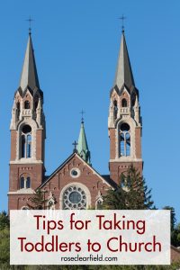 Tips for Taking Toddlers to Church. Help the worship experience to go smoothly for everyone, creating meaningful, stress-free, faith-filled family time. #toddlersinchurch #churchtips #takingtoddlerstochurch #toddlerlife