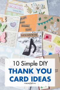 10 Simple DIY Thank You Card Ideas