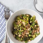 Sesame ramen noodles with peanuts and roasted vegetables. Quick, delicious, and healthy lunch recipe! #Ramennoodles #peanutRamen #lunchrecipe | https://www.roseclearfield.com