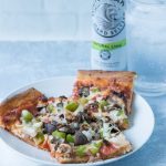 The best homemade supreme pizza. So delicious and loaded with healthy toppings! #homemadepizza #howtomakepizza #supremepizza | https://www.roseclearfield.com