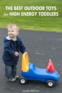 best toys for active toddlers