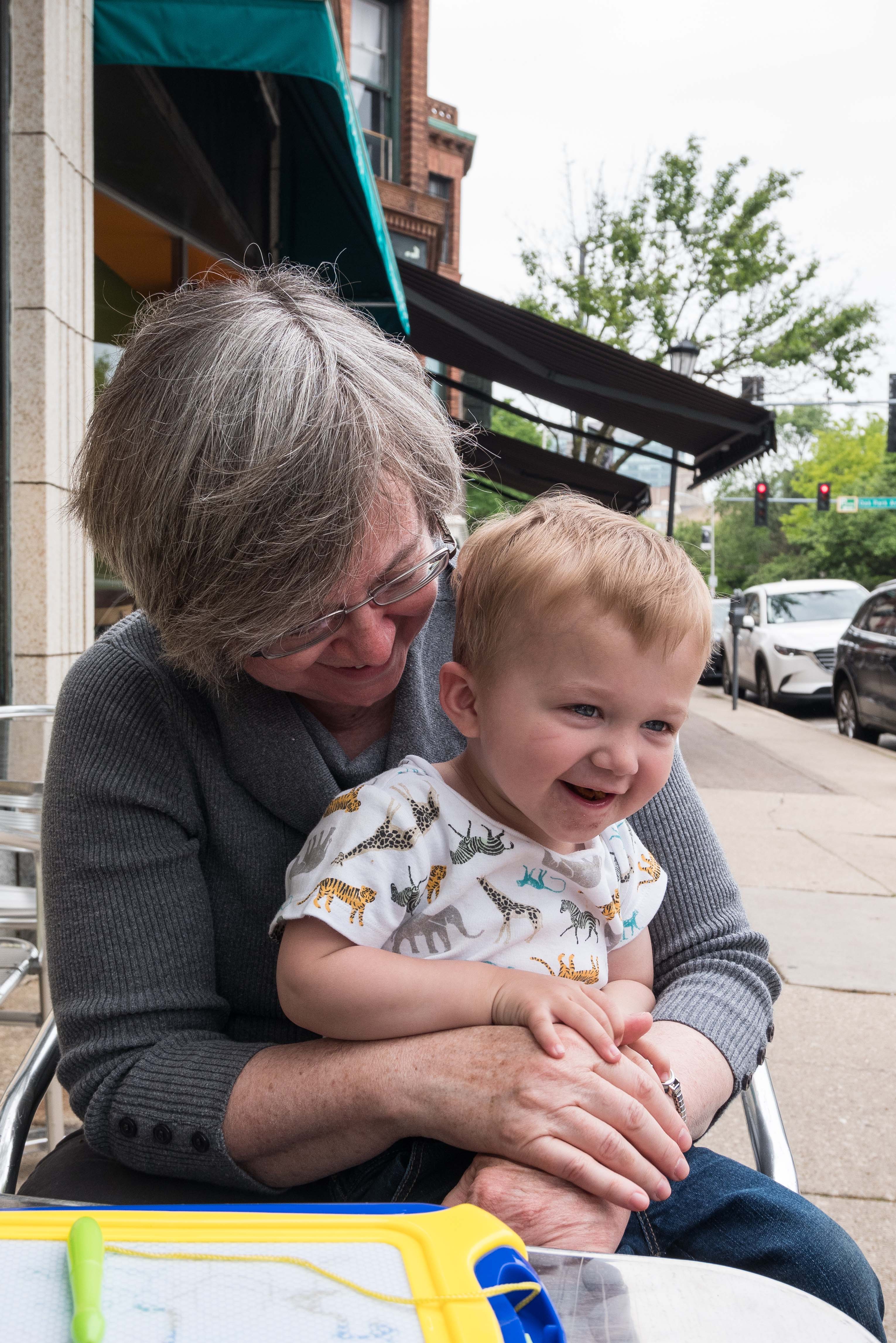 Tommy and Grandma Joan June 2019 | https://www.roseclearfield.com