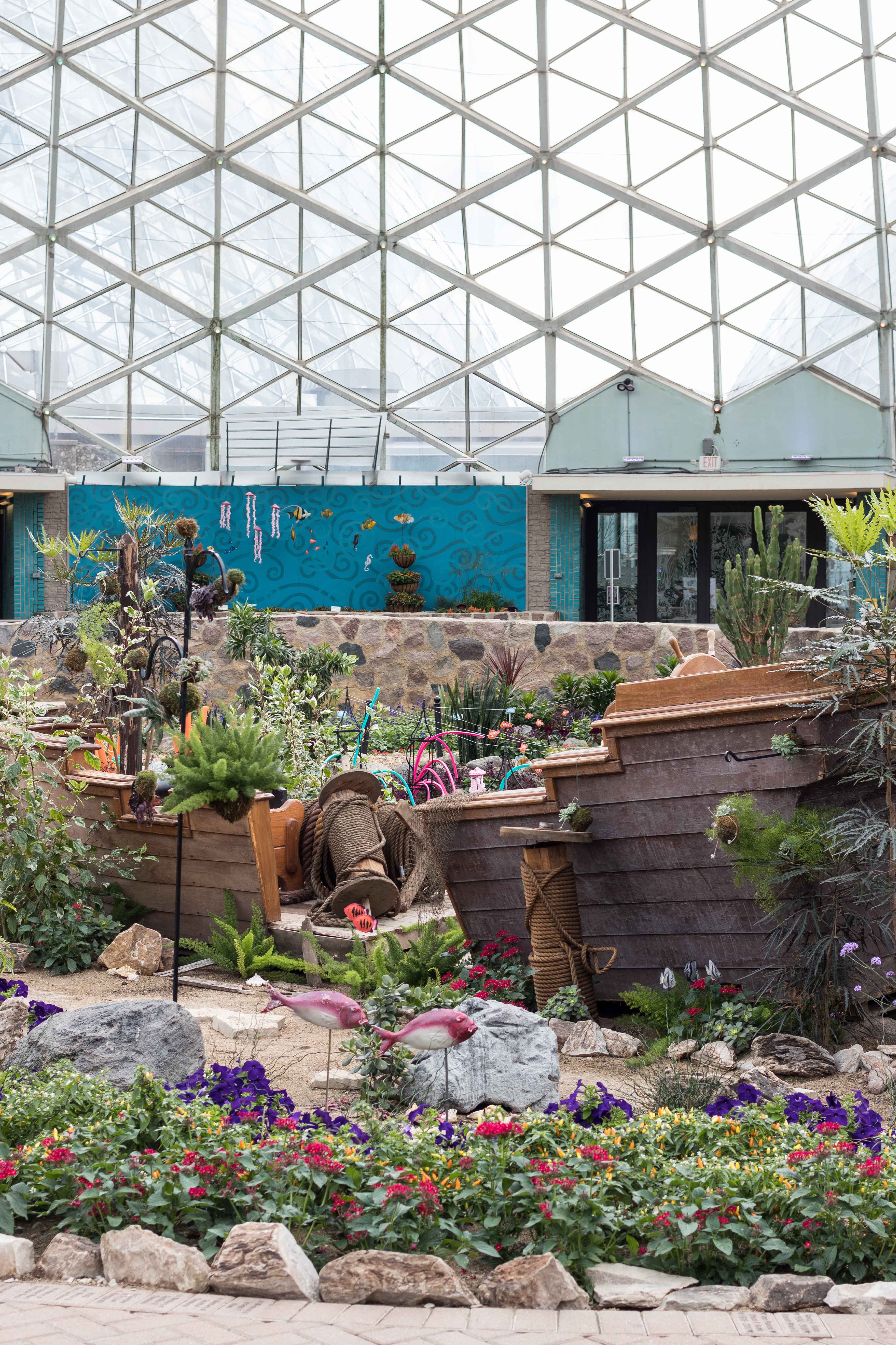Under the Sea Summer Floral Show at the Mitchell Park Domes #MitchellParkDomes #MilwaukeeWI #floralshow #UndertheSea | https://www.roseclearfield.com