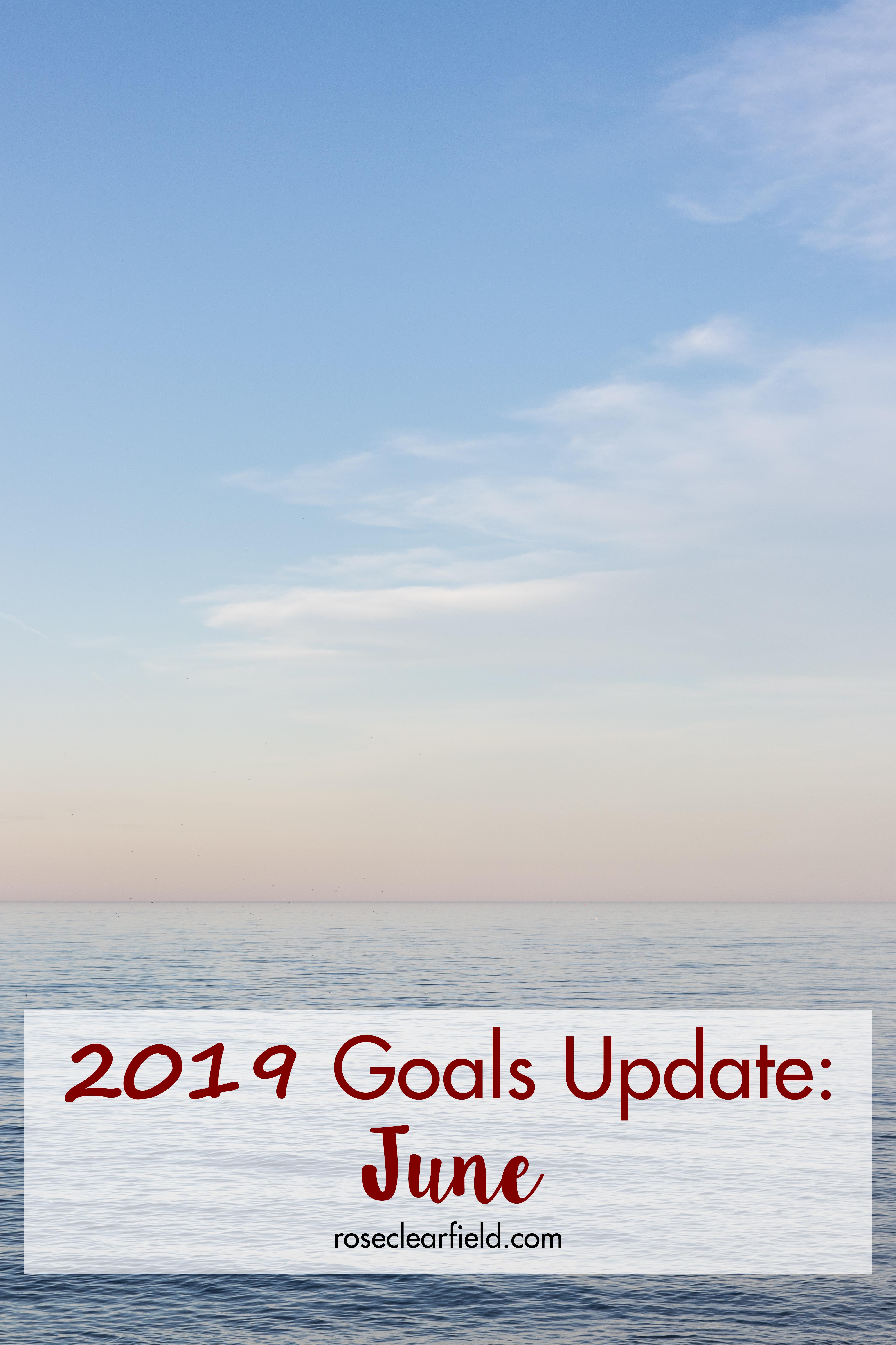 2019 Goals Update: June | https://www.roseclearfield.com