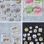 DIY Sheet Music Glass Magnets