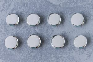 DIY decorative stone glass magnets in progress. #DIY #sheetmusic #glassmagnets | https://www.roseclearfield.com