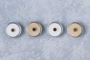 DIY sheet music glass magnets in progress. #DIY #craftproject #homemademagnets | https://www.roseclearfield.com
