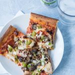 Homemade supreme pizza is a quick, nutritious dinner idea for busy weeknights! #homemadepizza #supremepizza #familyfriendly | https://www.roseclearfield.com