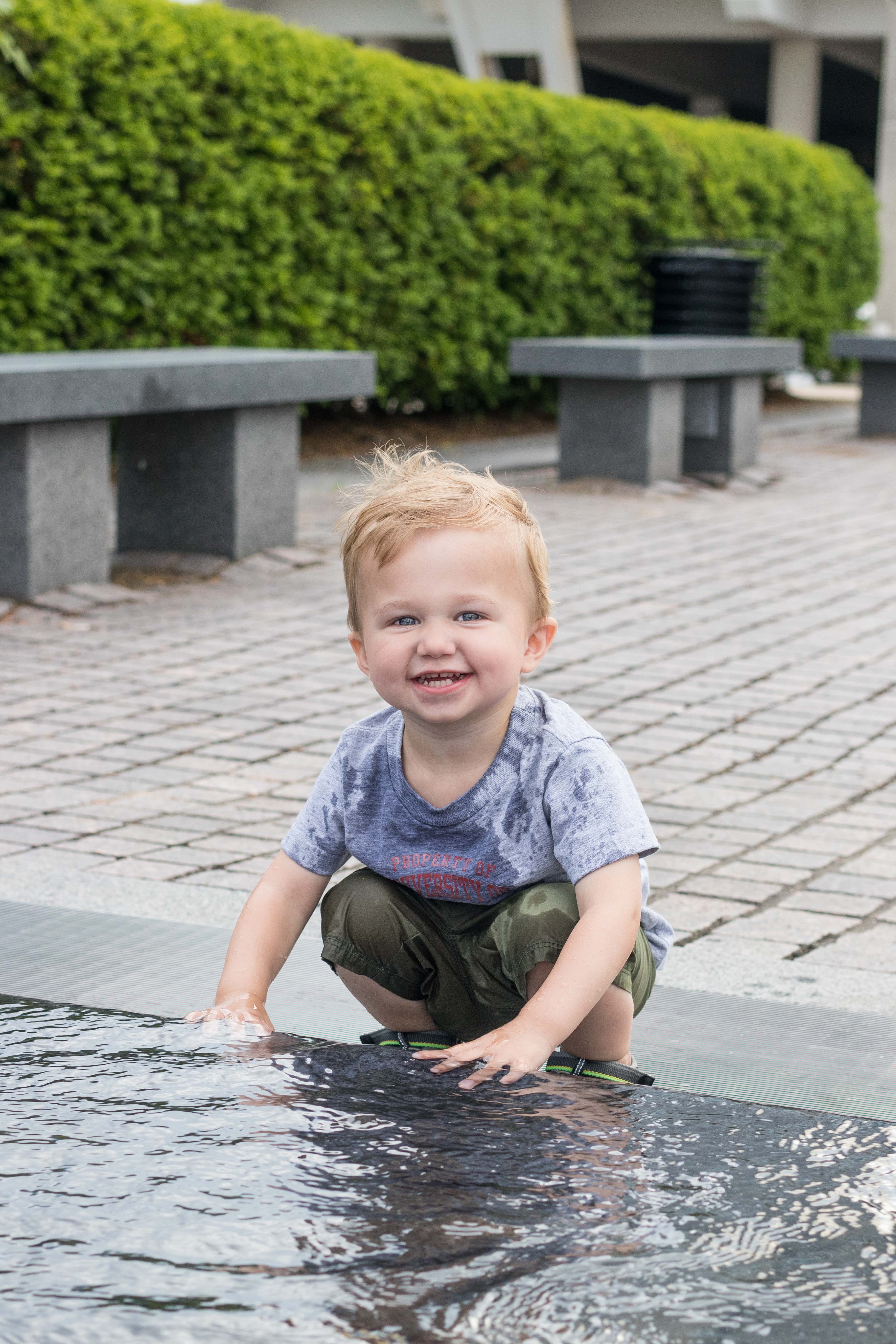 Tommy Art Museum Fountain June 2019 | https://www.roseclearfield.com