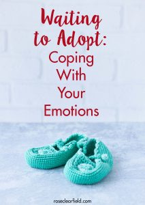 Coping with your emotions is critical for surviving the adoption wait. I cover tactics for facing jealousy, restlessness, guilt, resentment, grief, and anger. #adoption #adoptionwait #waitingtoadopt #theadoptionwait