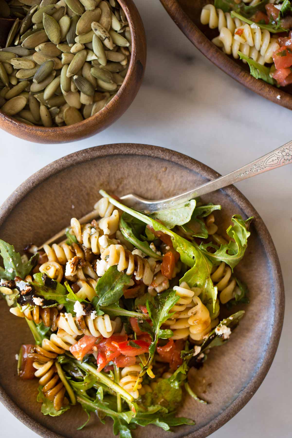 Bruschetta Pasta Salad Lovely Little Kitchen