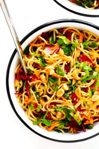 Cold Chinese Sesame Peanut Noodles Gimme Some Oven