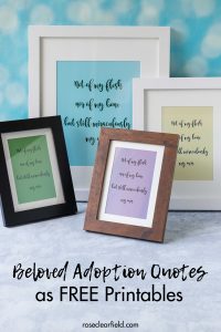 Free Adoption Quote Printables