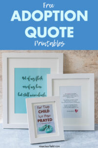 Free Adoption Quote Printables