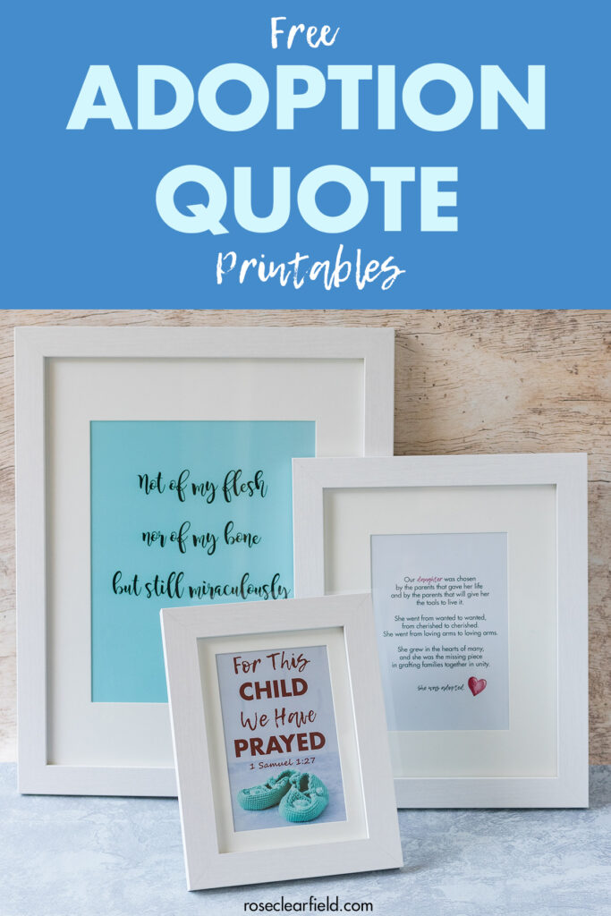 Free Adoption Quote Printables