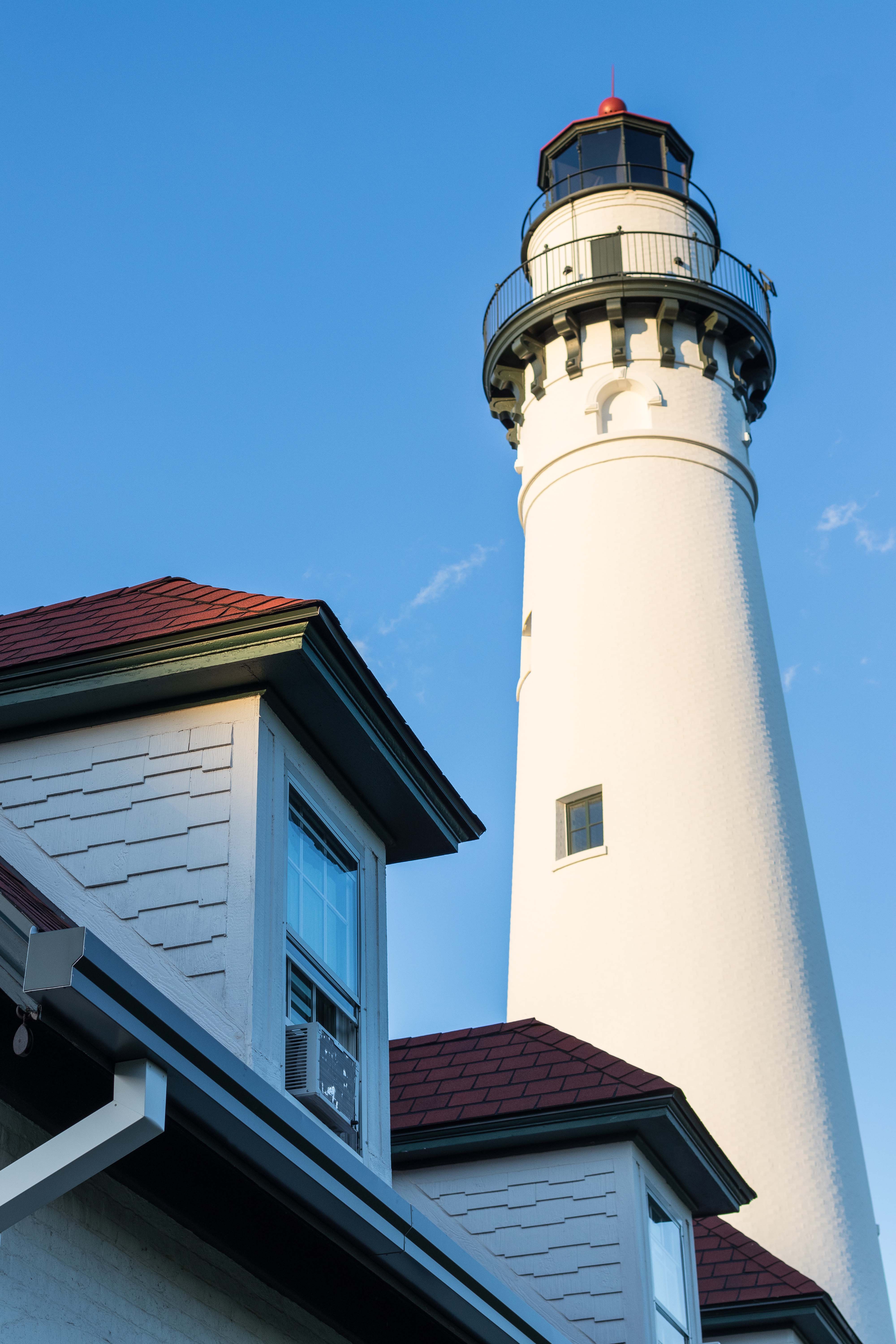 Wind Point Lighthouse at Golden Hour