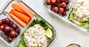 Low Carb Tuna Salad Lettuce Wraps Meal Prep Project Meal Plan Crop