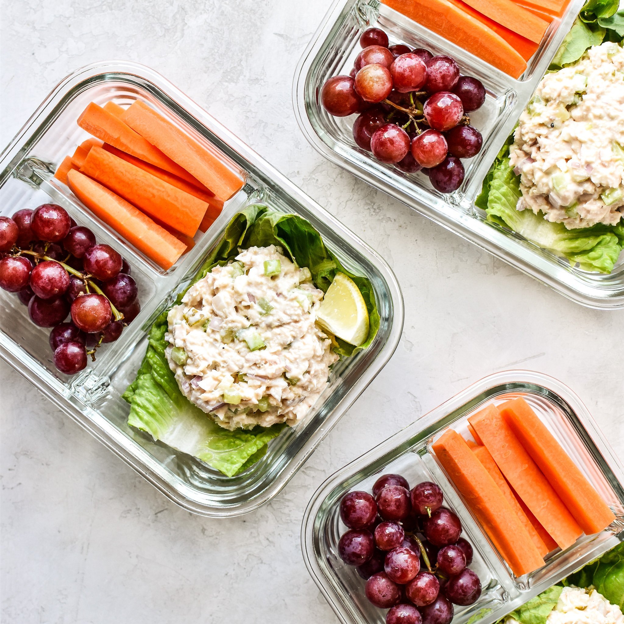 Low Carb Tuna Salad Lettuce Wraps Meal Prep Project Meal Plan