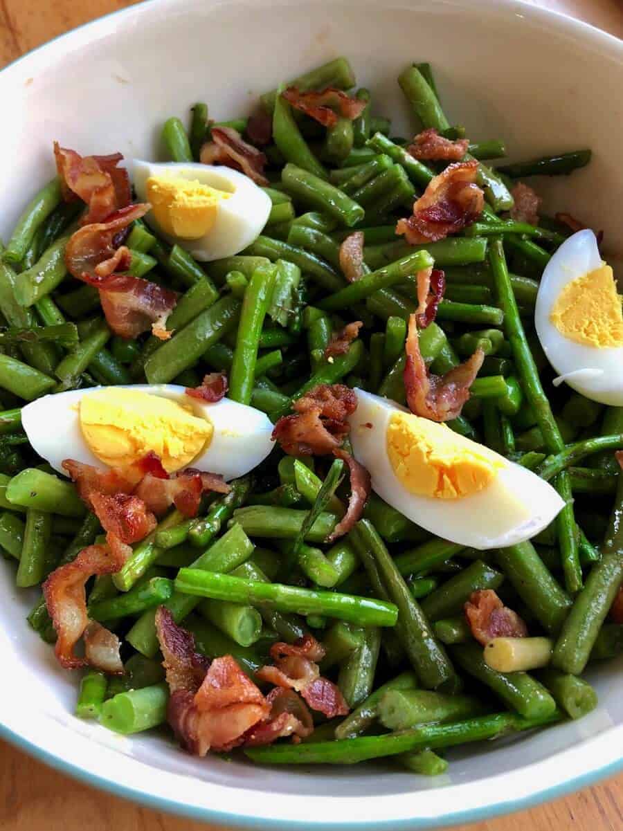 Roasted Asparagus and Green Bean Salad This Farm Girl Cooks