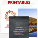 20 Free Autumn Quote Printables