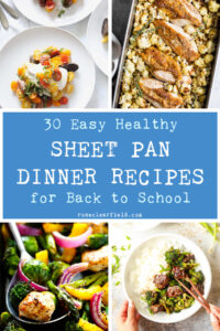 30 Easy Healthy Sheet Pan Dinner Recipes